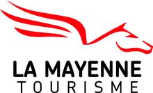 Logo La Mayenne Tourisme - La Douce Halte - chambre d'hôtes - gîte - Mayenne 53