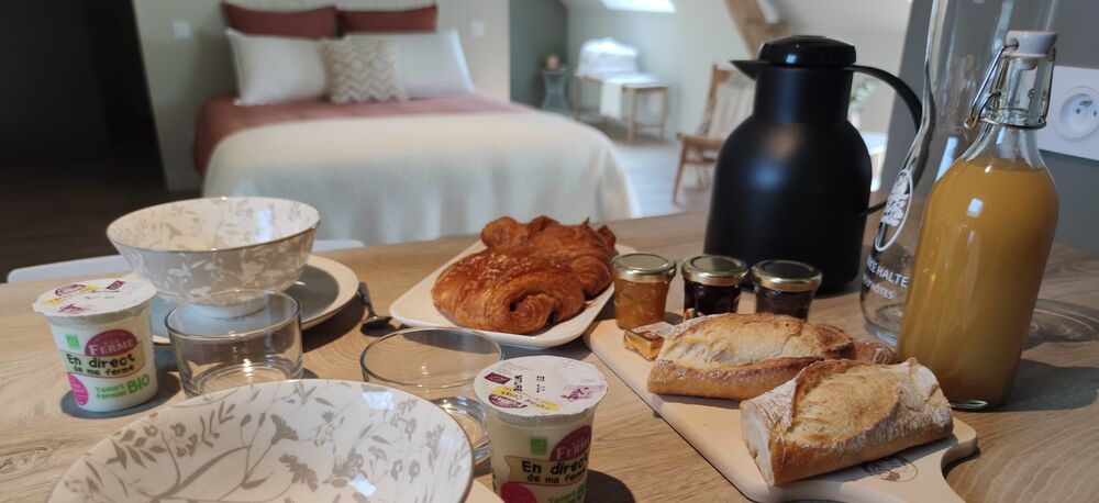 La Douce Halte - Prestation - Petit déjeuner - Chambres d'hôtes Mayenne 53