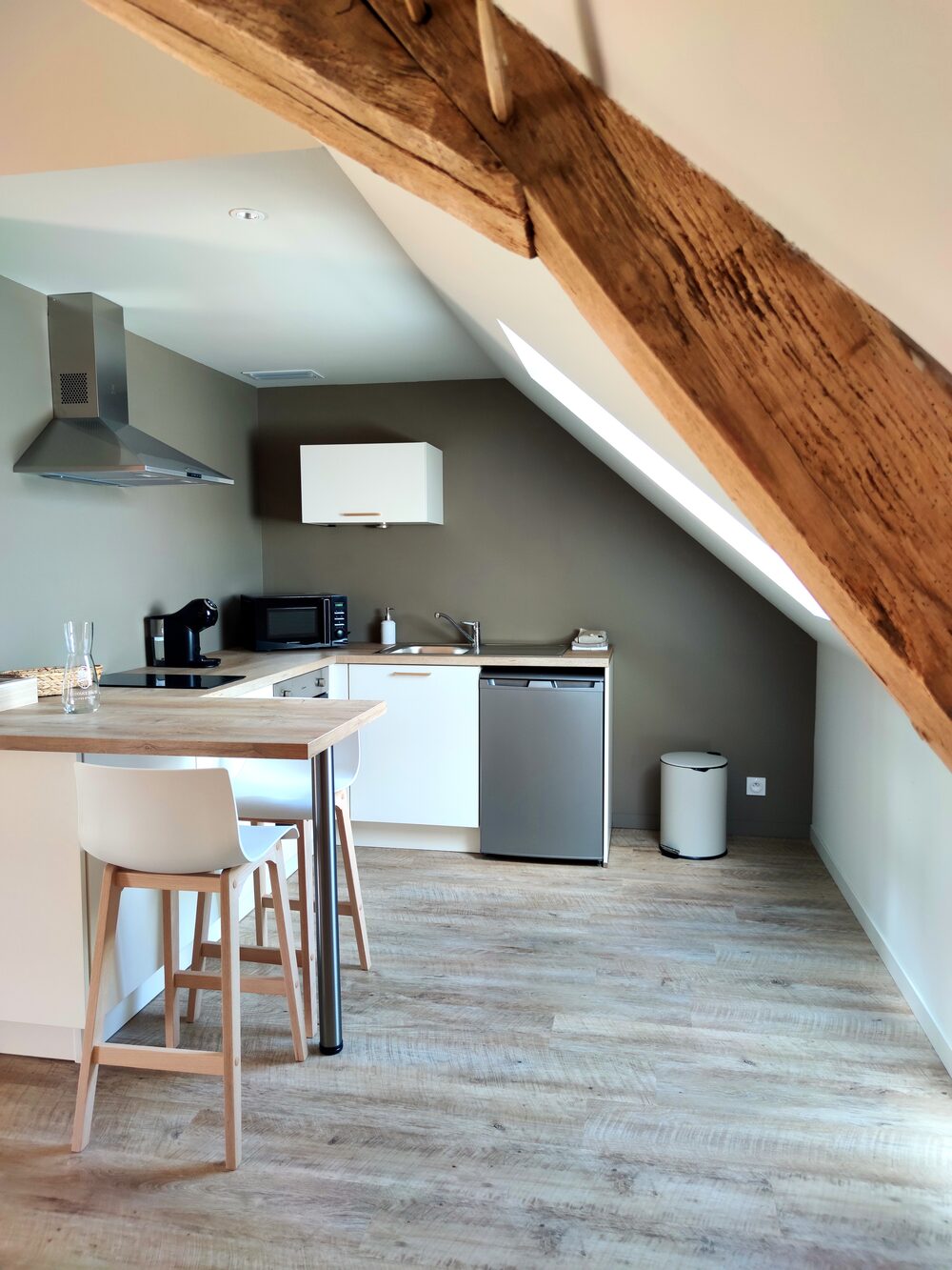 La douce halte - Suite Izoë - Cuisine équipée - Chambre d'hôte Mayenne 53 Laval